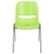 Flash Furniture Green Shell Stack Chair, PK5 5-RUT-EO1-GN-GG - alternate 5